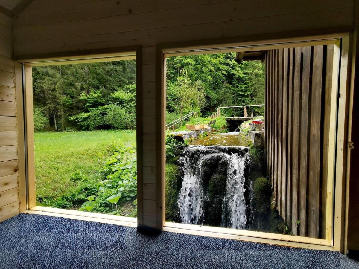 Wooden House With A Waterfall "Stipanov Mlin" Villa Plitvicka Jezera Exterior photo